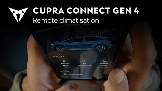 CUPRA CONNECT | Gen 4 Remote Climatisation