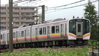 E129系A18+B26編成　信越本線上り普通長岡行き434M【4K】