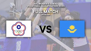 TPE vs. KAZ - Full Match  | AVC Women's Tokyo Volleyball Qualification 2020