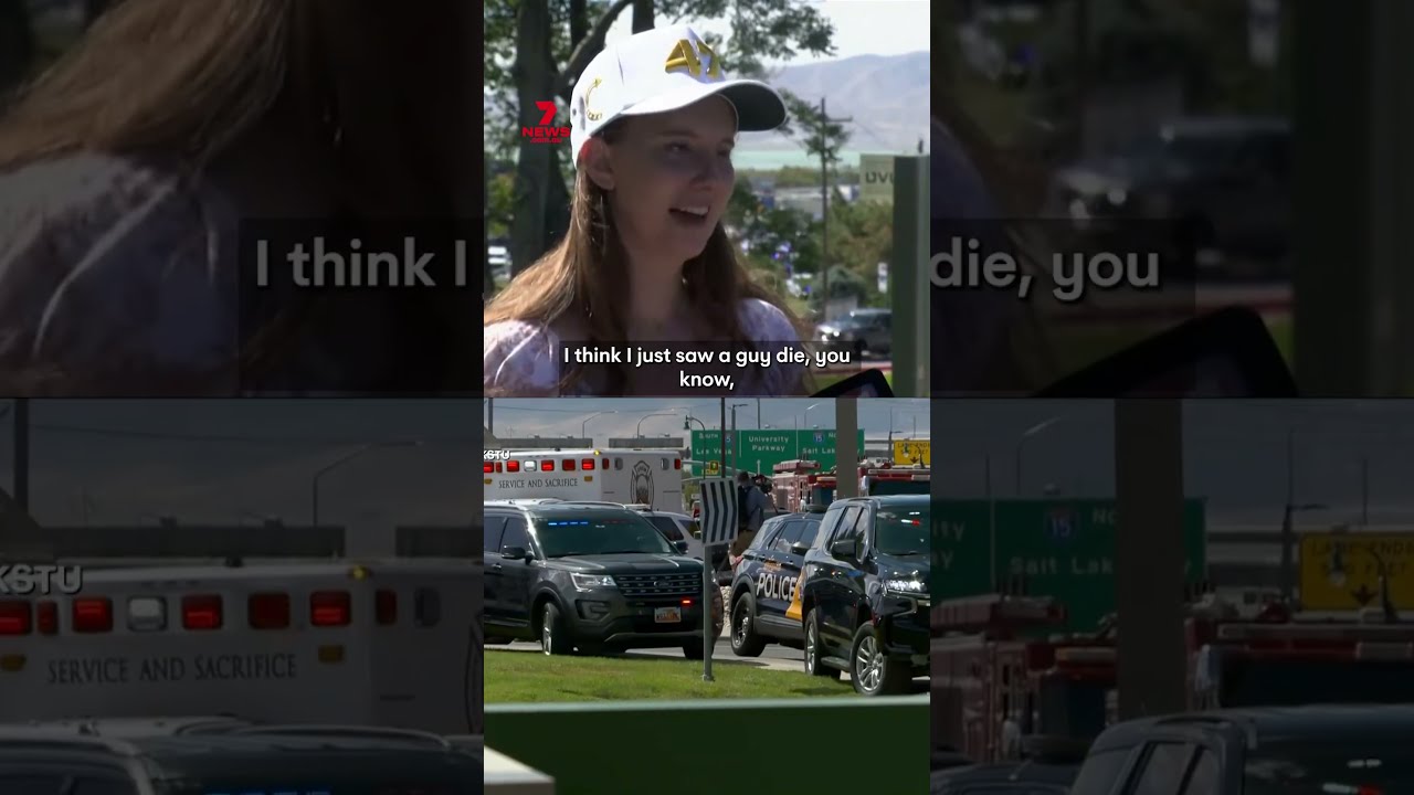 Witnesses Recall Moment Charlie Kirk Is Shot In Utah