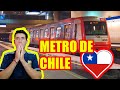 ARGENTINO ASOMBRADO 😱 el MEJOR metro de LATINOAMERICA esta en CHILE 🇨🇱