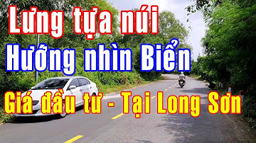 BD3388 - Flycam - Lưng tựa núi, hướng nhìn biển mt 28/4, Long Sơn dt 914m2 giá rẻ để đầu tư 4.444 tỷ