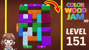Color Wood Jam Level 151 Solution Walkthrough