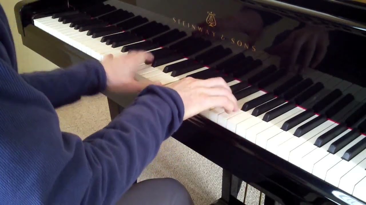 George Nevada: 'Ballad for Two' (Romantic Impressions no.4) for piano - faster version