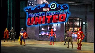 Marvel Super Heroes United FULL Stunt Show - World Premier - Disneyland Paris