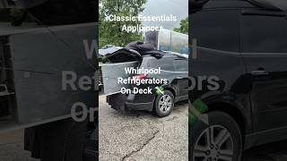 White Whirlpool -Frigidaire Brand Refrigerator 3 Year Guarantee 💯
