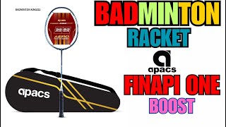 Finapi One Boost Tenson 35 Lbs Ultimate Badminton Racket Review