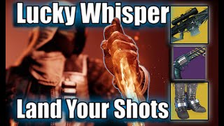 Destiny 2 Solar Hunter Build: Lucky Whisper