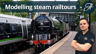 Modelling a mainline steam railtour - the basics