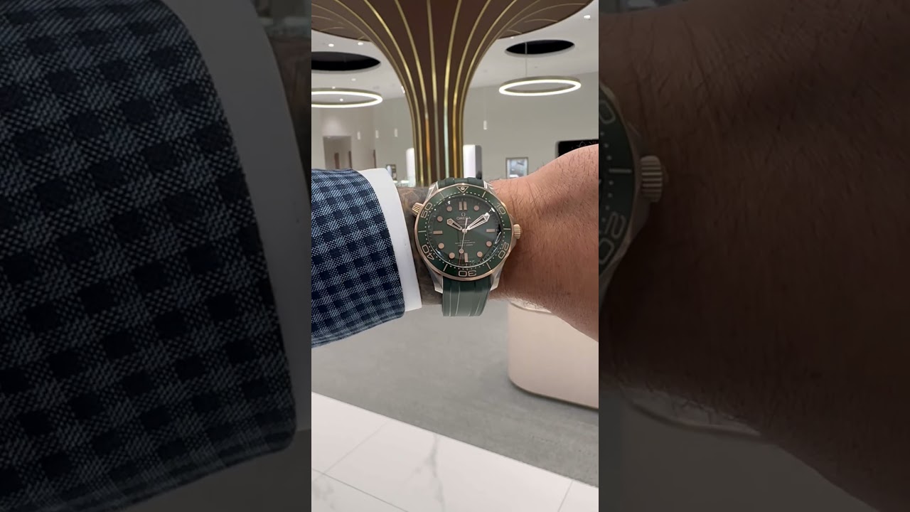 Omega Seamaster 300M — титан и бронза, золото