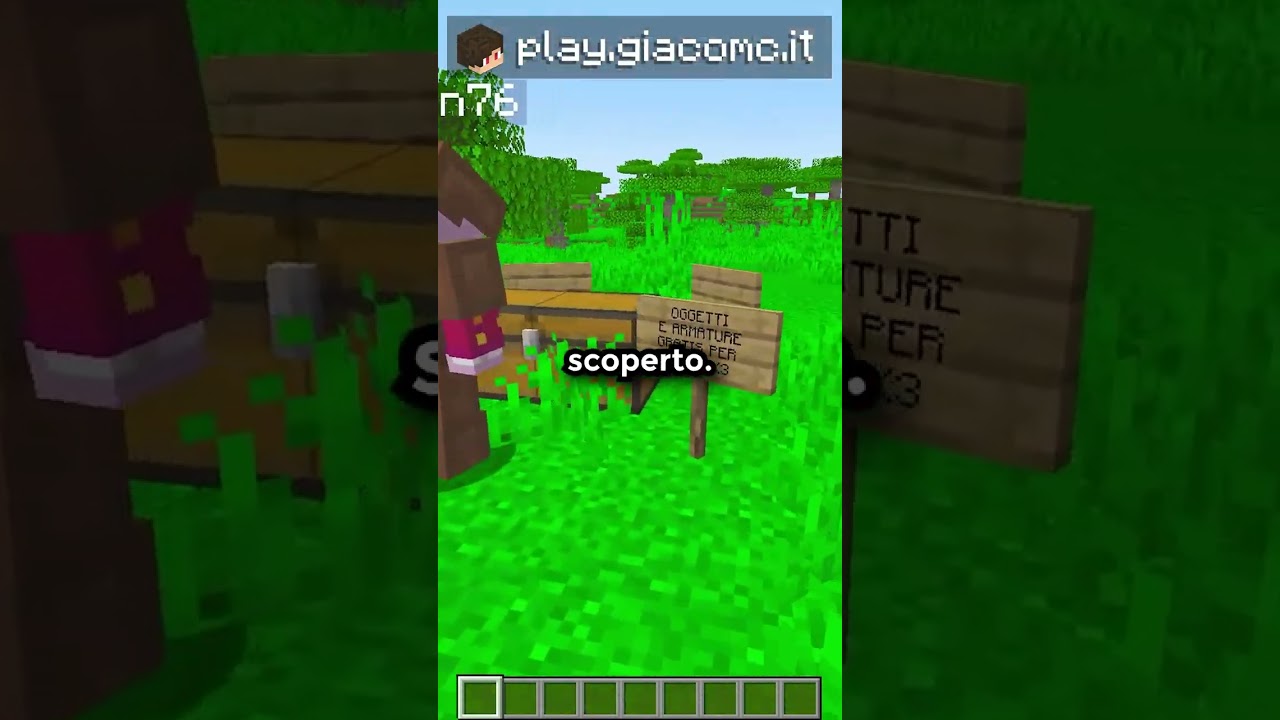 ho dato la CREATIVA ad un NABBO nel mio SERVER di MINECRAFT 😂