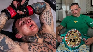 Týždeň V klietke: Gábora Borárosa po zápase vzala sanitka? | Usyk porazil Furyho