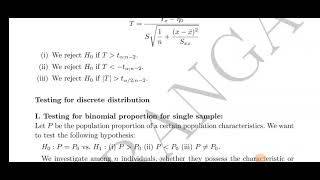 test for binomial proportion