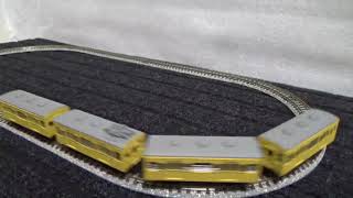 Bトレ 103系(初期) カナリヤイエロー 4両編成 (非冷房,大型ライト) B-train Nゲージ化 Railway Model