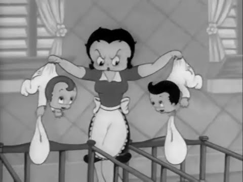 On With The New (1938) | Betty Boop: The Nursemaid