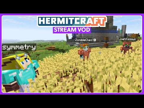 Hanging with Hermits and doing some work! [Hermitcraft Stream Replay 10/11/25]