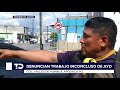Motociclista cae a obra inconclusa de AyD en la colonia Valles de Huinalá en Apodaca Apodaca