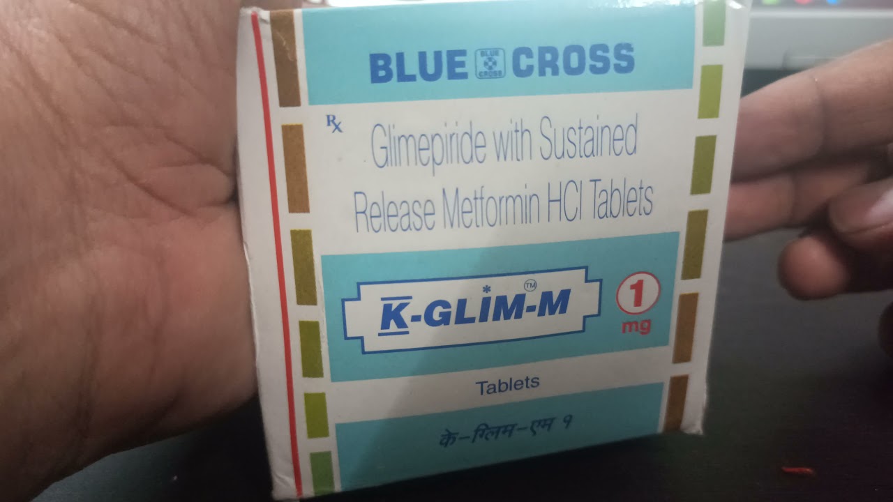 K-Glim 1mg Tablet: View Uses, Side Effects, Price in hindi