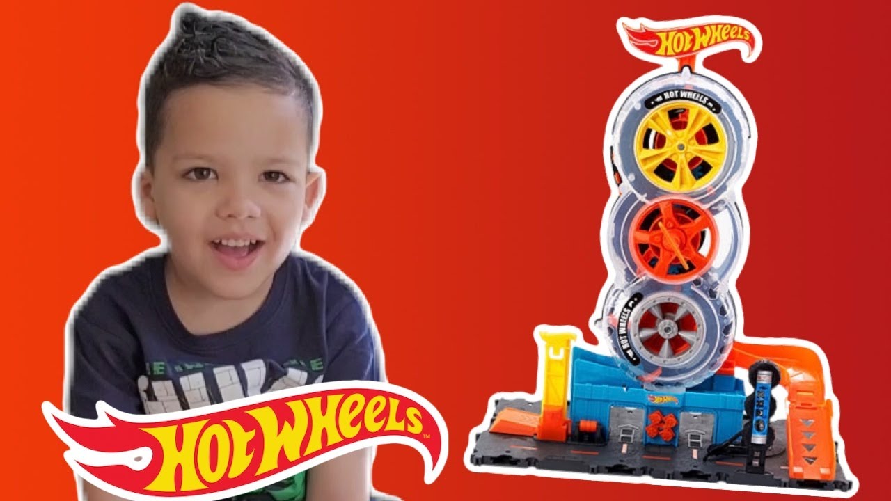 Hot Wheels City Super Tyre Shop Playset - Playpolis