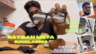 RAYBAN META SMART GLASSES WITH TRANSITION LENSES | DJI DRONE CRASH WHILE REVIEWING META GLASSES