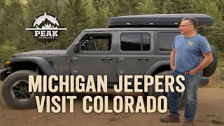 Michigan Jeepers Take on Colorado’s Alpine Loop in a Peak Overland Rig