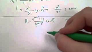 Taylor Remainder Theorem Examples 2+3