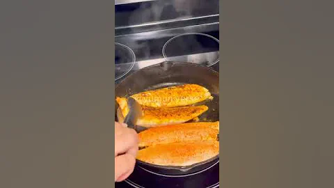 Yumuniverse  Lemon Butter Tilapia #shorts #fish #tilapia