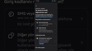 İNSTAGRAM İKİ ADIMLI DOĞRULAMA AÇMA