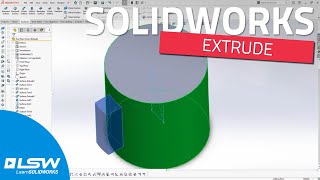 Solidworks Bossbase Extrude Feature
