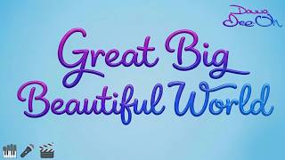 Great Big Beautiful World |Soft Streams for Parents & Kids|Soft Piano, Gentle Singing, Video Visuals screenshot 3