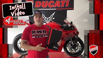 Ducati Panigale V4 Sprint filter install video