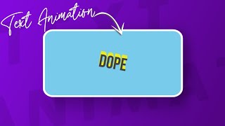 Smooth Text Animation In Alight Motion - Alight Motion Tutorial screenshot 2