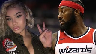 John Wall Flies SECRET Side Chick Out To Game As Pregnant Baby Momma Sits At Home!