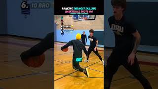 Ranking The Most Skillful Basketball Shots Part 6😍🤯🥉