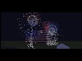 Happy 4th of July!: Launching Hundreds of Fireworks Using Dispensers in Minecraft