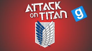 Garry's Mod - (Attack on titan) Raging Rookies!