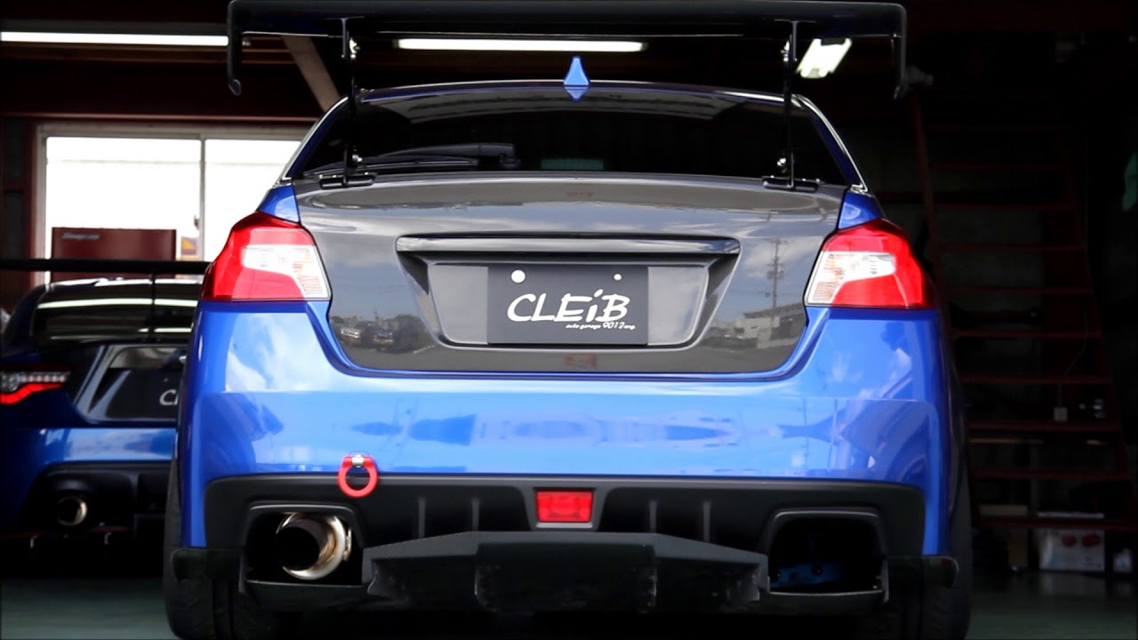 WRX STI VAB クレイブレーシングフロントパイプ70パイ フルストレート