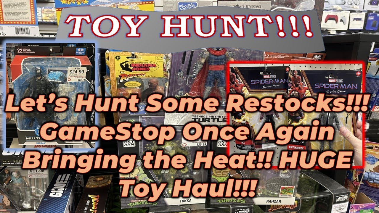 Toy Hunt!! Let's Hunt in Bristol, VA!! Loaded GameStop & Awesome