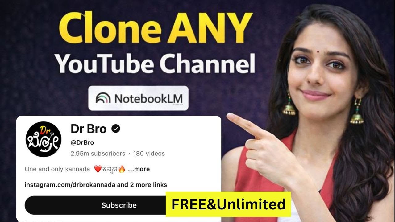 Clone Any YouTube Channel with AI | NotebookLM Hack