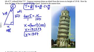 Unit 8 Lesson 3 - Trigonometry