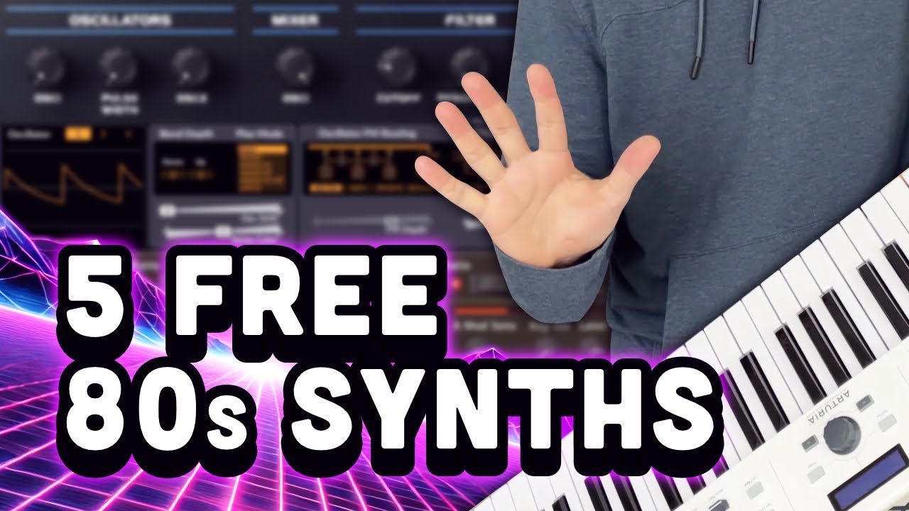 5 лучших БЕСПЛАТНЫХ плагинов для синтезаторов для любителей 80-х | Настольная версия