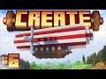 FUNZIONA! FACCIO VOLARE la NAVE VOLANTE - Minecraft ITA CREATE #6