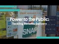 Power to the Public: Tackling Benefits Delivery