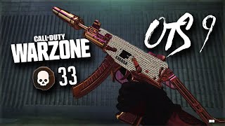 New OTS-9 SMG Melts in Warzone | 33 Kill Gameplay