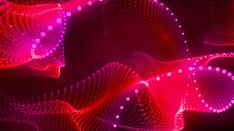 Red particles wave Animation Background , No Copyright  || Stock Footage