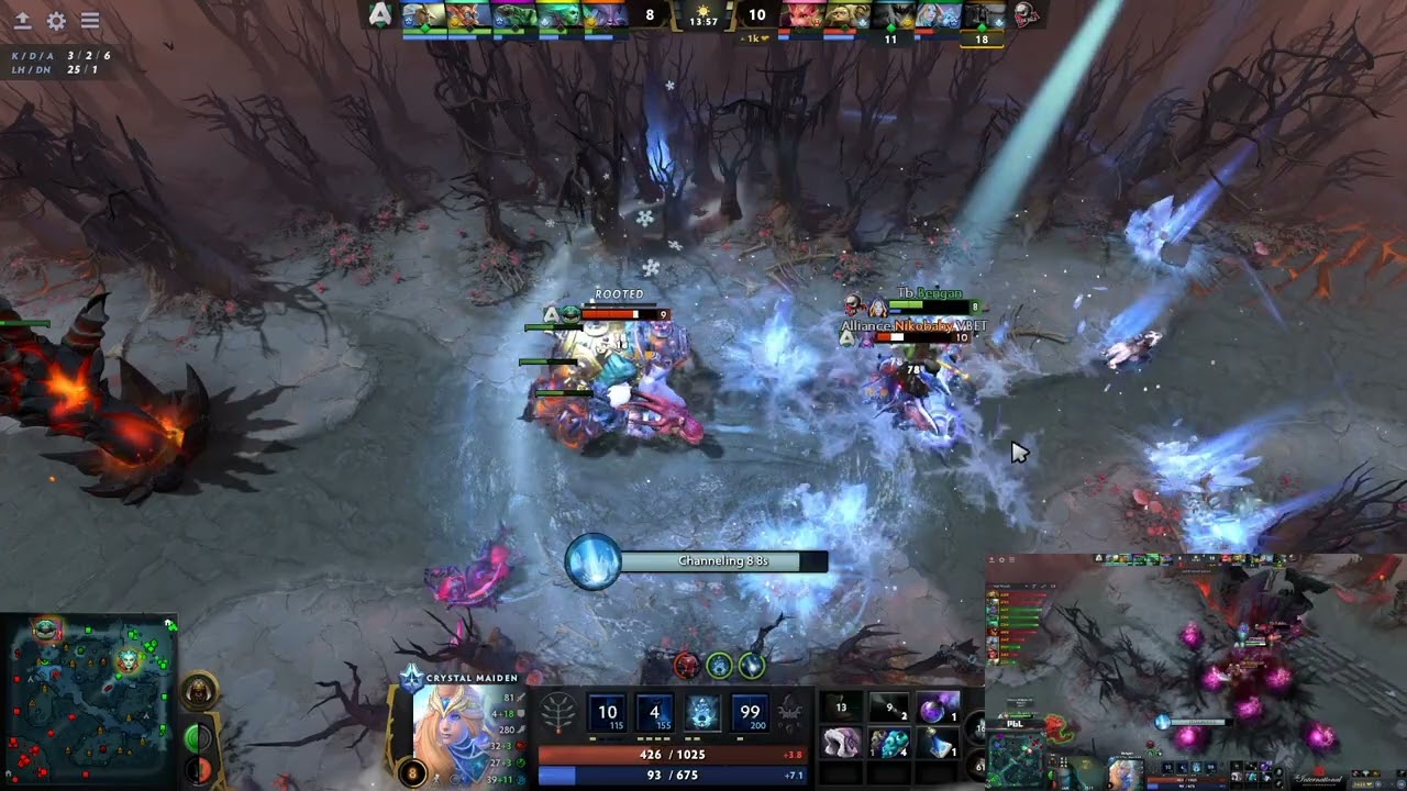 Nikobaby solo killed by a Creep Maiden while w33 also dies being overly aggressive