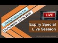 Expiry Special Live Session 24/09/20