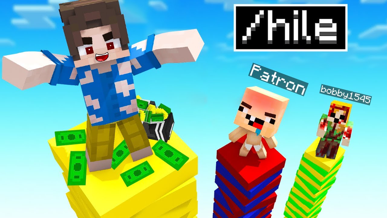 1 SAAT BOYUNCA MİNECRAFT YARIŞMALARINI TROLLEDİM !! 😂