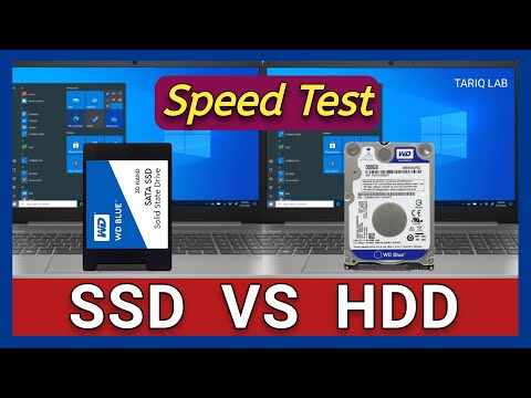 SSD VS HDD Speed Test