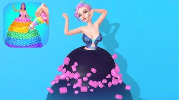 Icing On The Dress 👩🏻‍🦰👗 NEW BIG UPDATE!! All Levels - iOS / Android Mobile Gameplay
